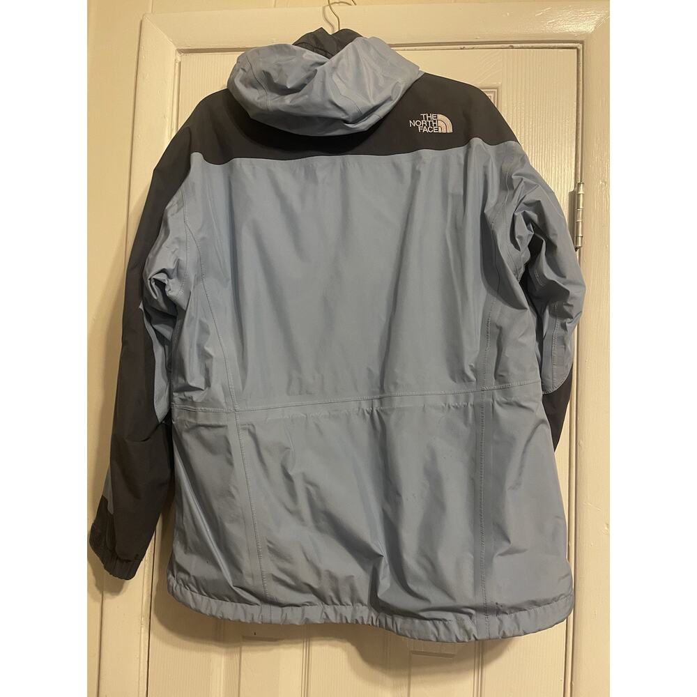 Vintage North Face Blue Gray Summit Series Gore Tex Jacket Parka Women L - Picture 5 of 9